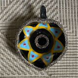 60s ceramic candle holder