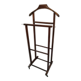 Wooden valet on wheels