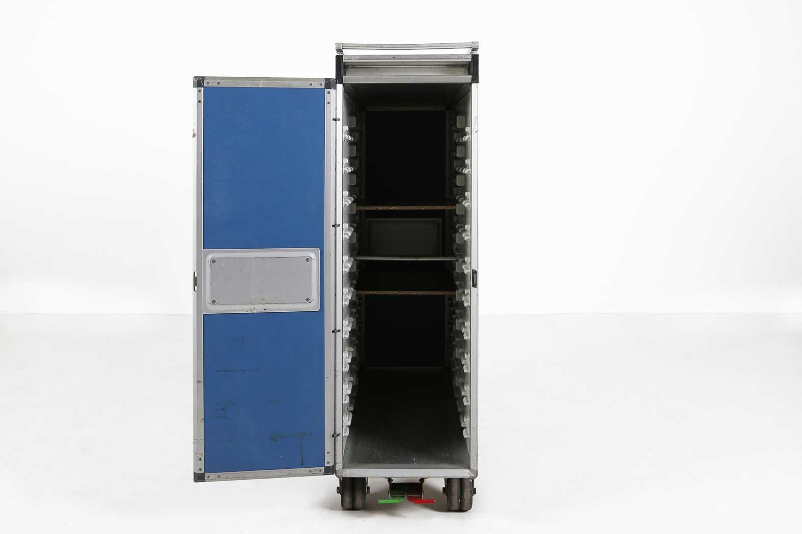 Chariot d’avion industial bleu Ca.1980