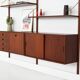 Teak system bookcase, Danish design, 1960s, production: Denmark