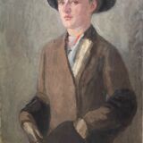 Portrait androgyne, iel , par Von Faber du Faur