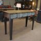 Console furniture from the Banque de France metal 1950