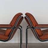 Andre Vandenbeuck for Strassle International armchairs model Aluline, Switzerland 1960s