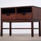 Mahogany Hall Table by Severin Hansen, Denmark, 1950s