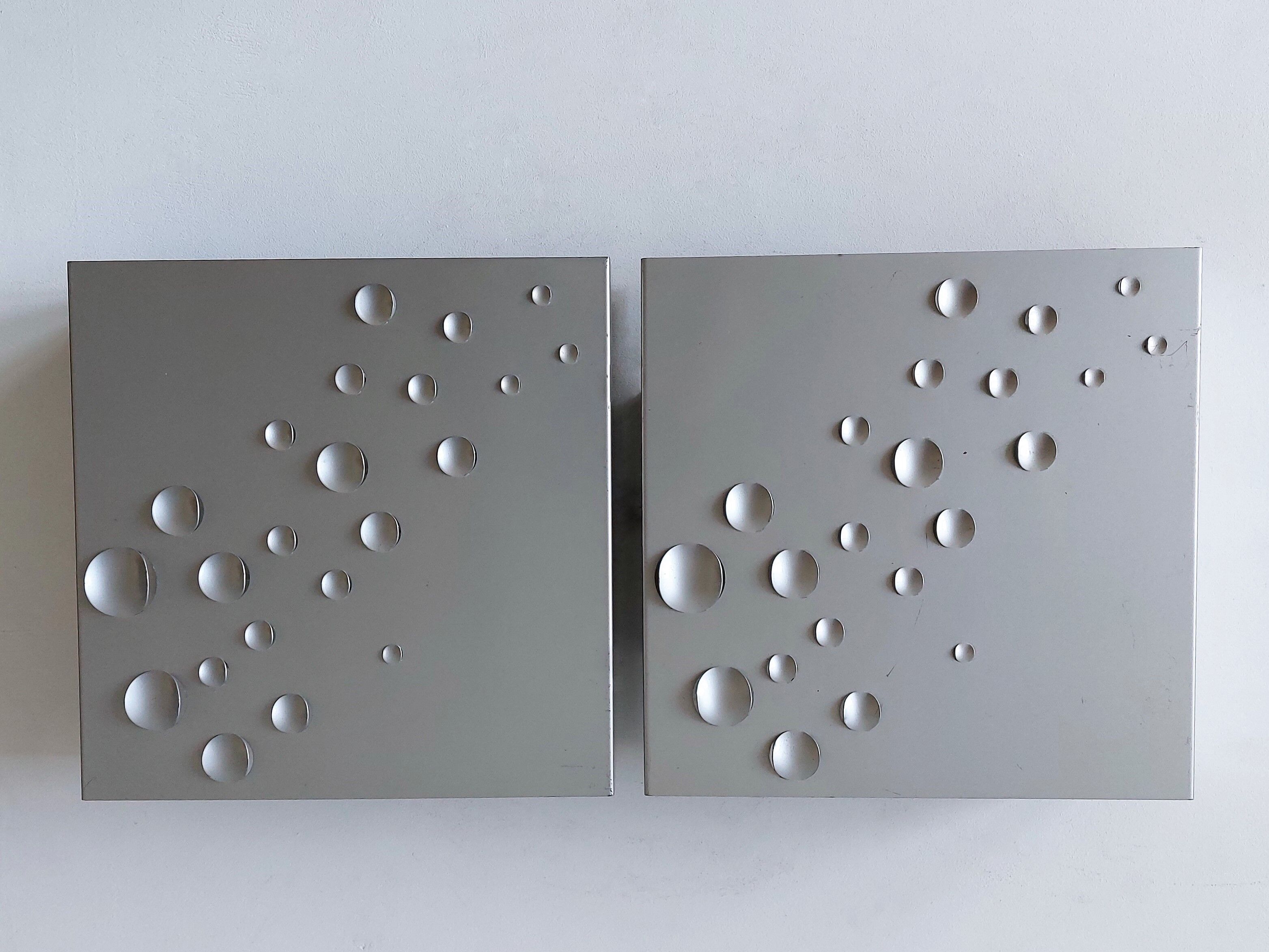 Set of 2 Sterrenregen wall lamps by Evert Jelle Jelles for Raak, 1960's