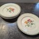 Lot of 6 antique flat plates Digoin Sarreguemines model Boby in very good condition.