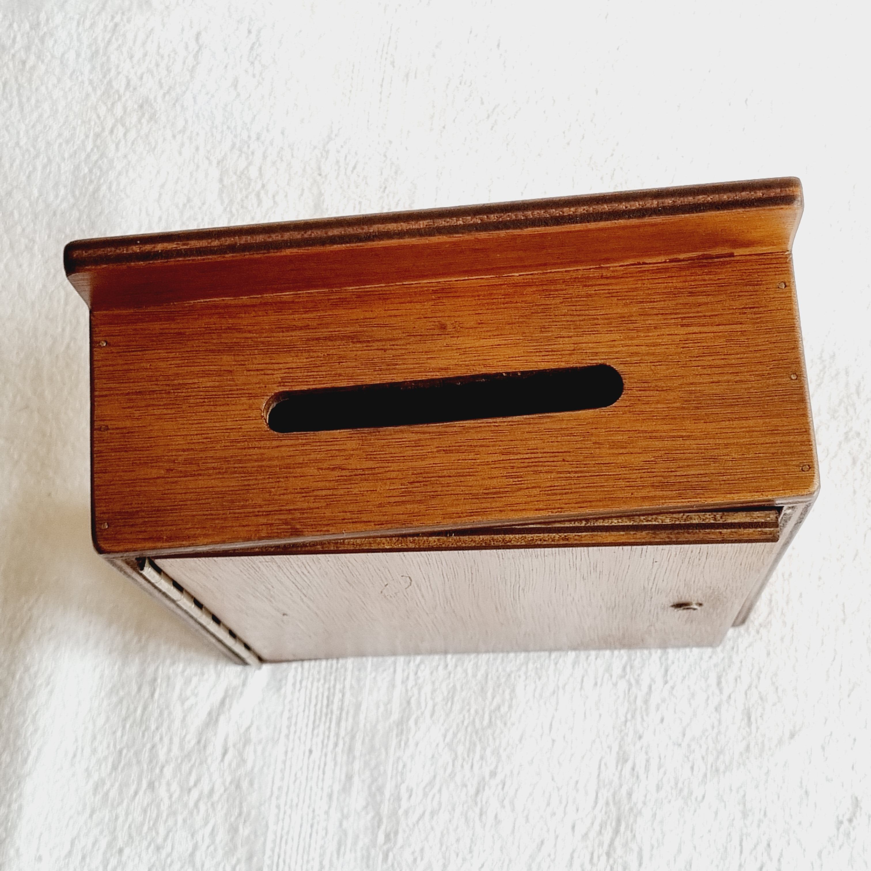 Wooden mailbox