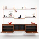 Teak shelving unit, Danish design, 1960s, designer: Poul Cadovius