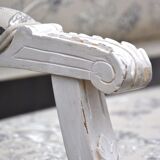 Louis XVI style painted bench