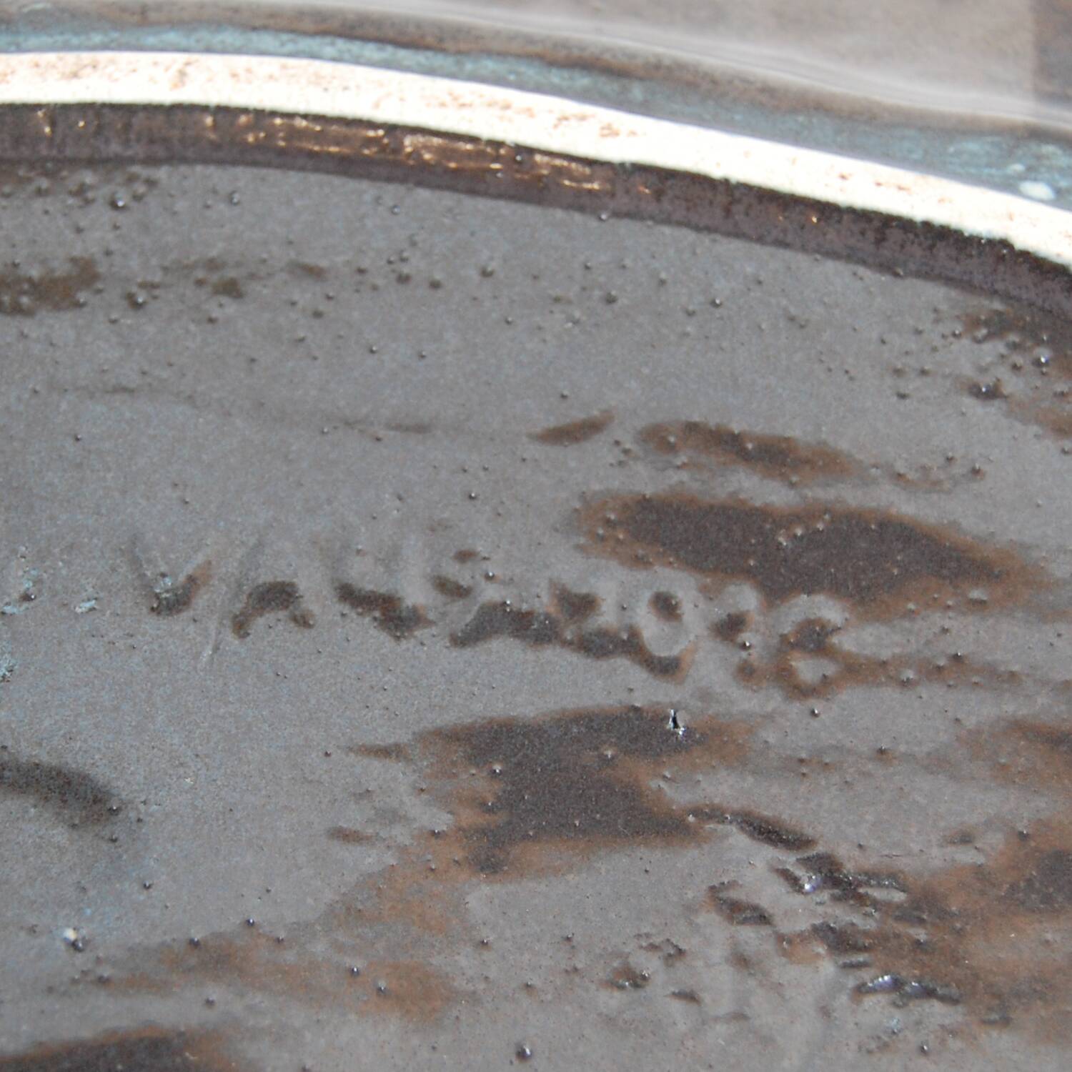 Decorative dish or table centerpiece - Roger Guérin 1960s