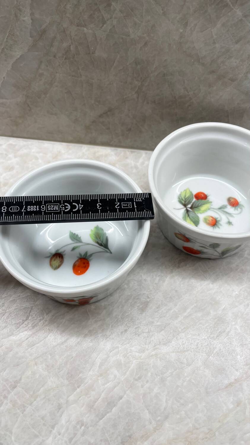 Set of 2 vintage Langenthal ramekins