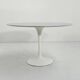 Table à manger en marbre 120 cm Tulip par Eero Saarinen pour Knoll, 1970