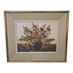 Tableau Huile sur toile - couteau