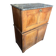 Secretary in walnut, late 19th century to early 20th century.