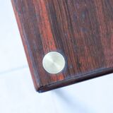 Small Scandinavian side table in rosewood by Georg Petersen