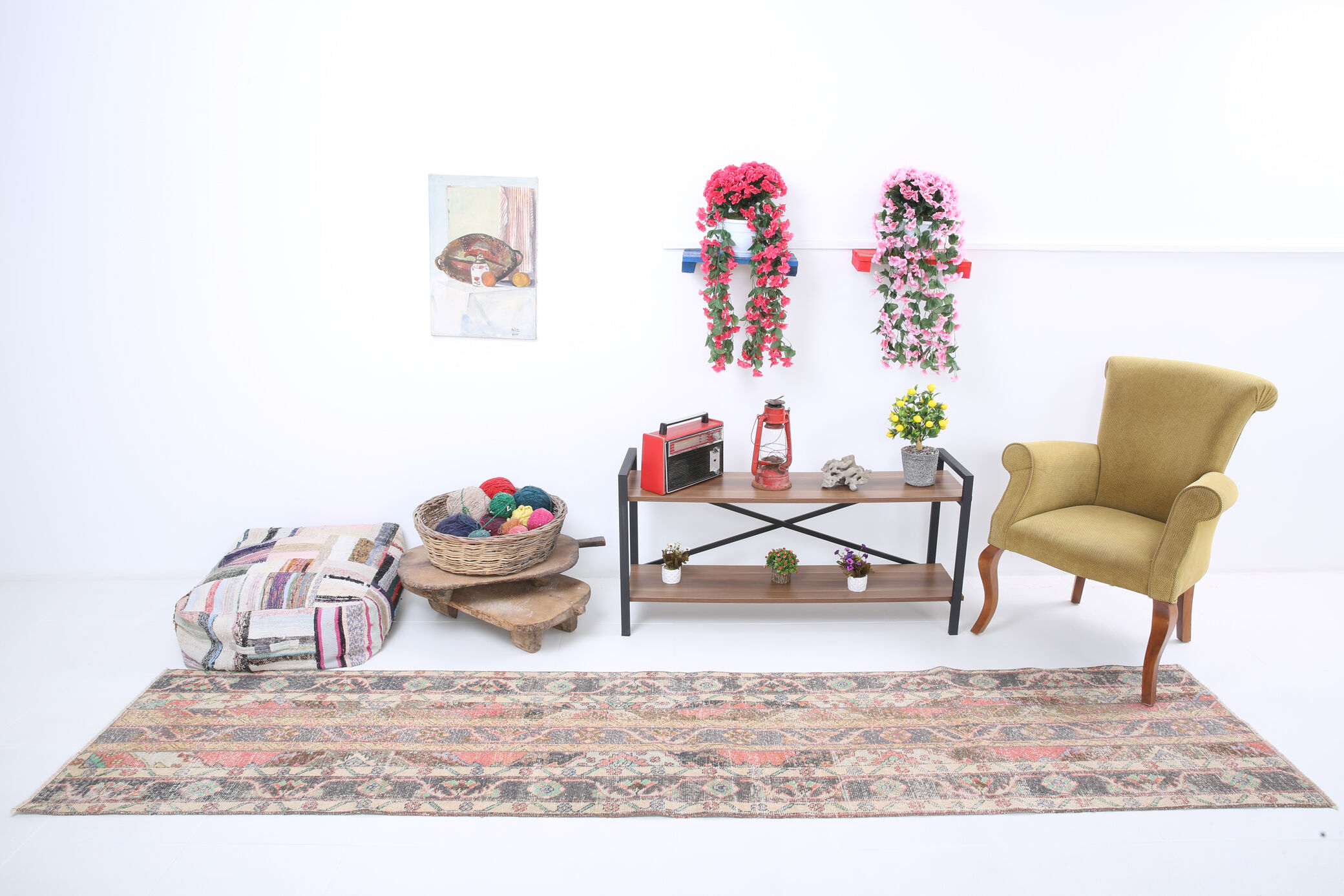 2x11 turkish vintage patchwok rug, 2x11 patchwork runner