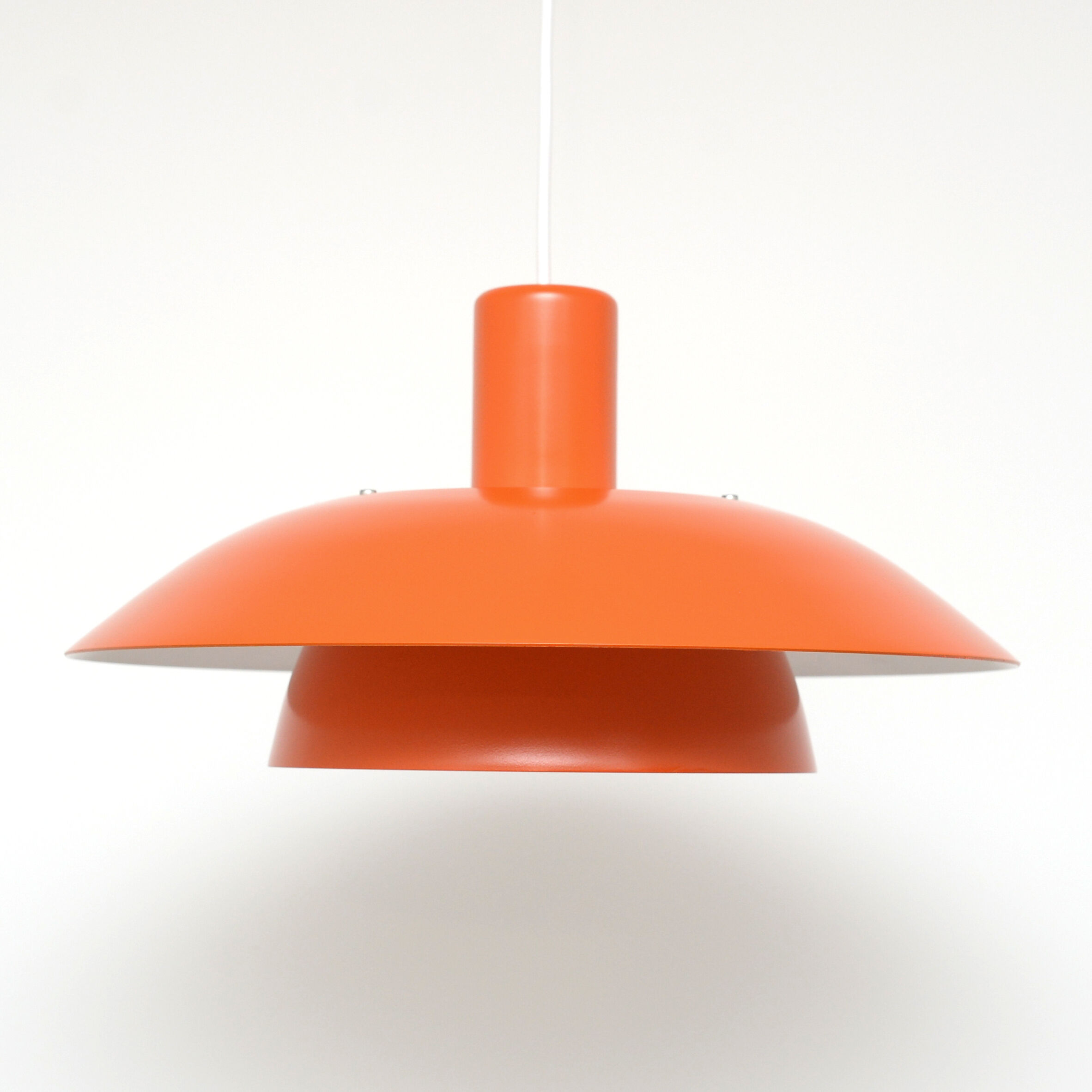 Orange vintage lamp, Denmark 1970s