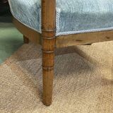 Restoration period armchair in 19th century cherry