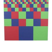 Gijs van den Elshout, Composition, Acrylique sur panneau, Encadré