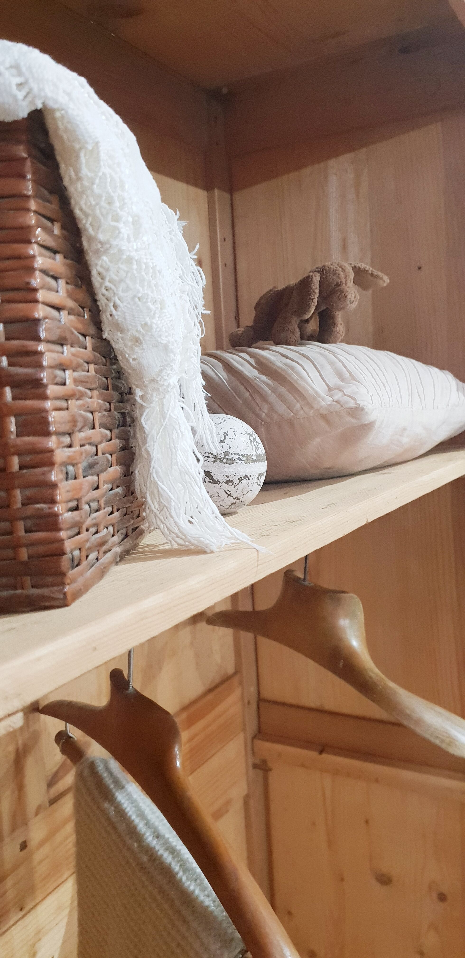 Antique pine cabinet