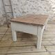 Distressed drawer coffee table, country farmhouse.