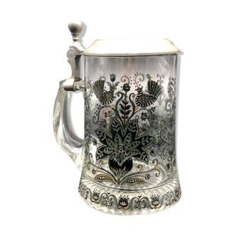 Old German beer mug