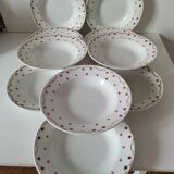 Assiettes Céranrd Saint Amand modèle star