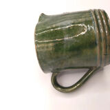 Terracotta milk pitcher