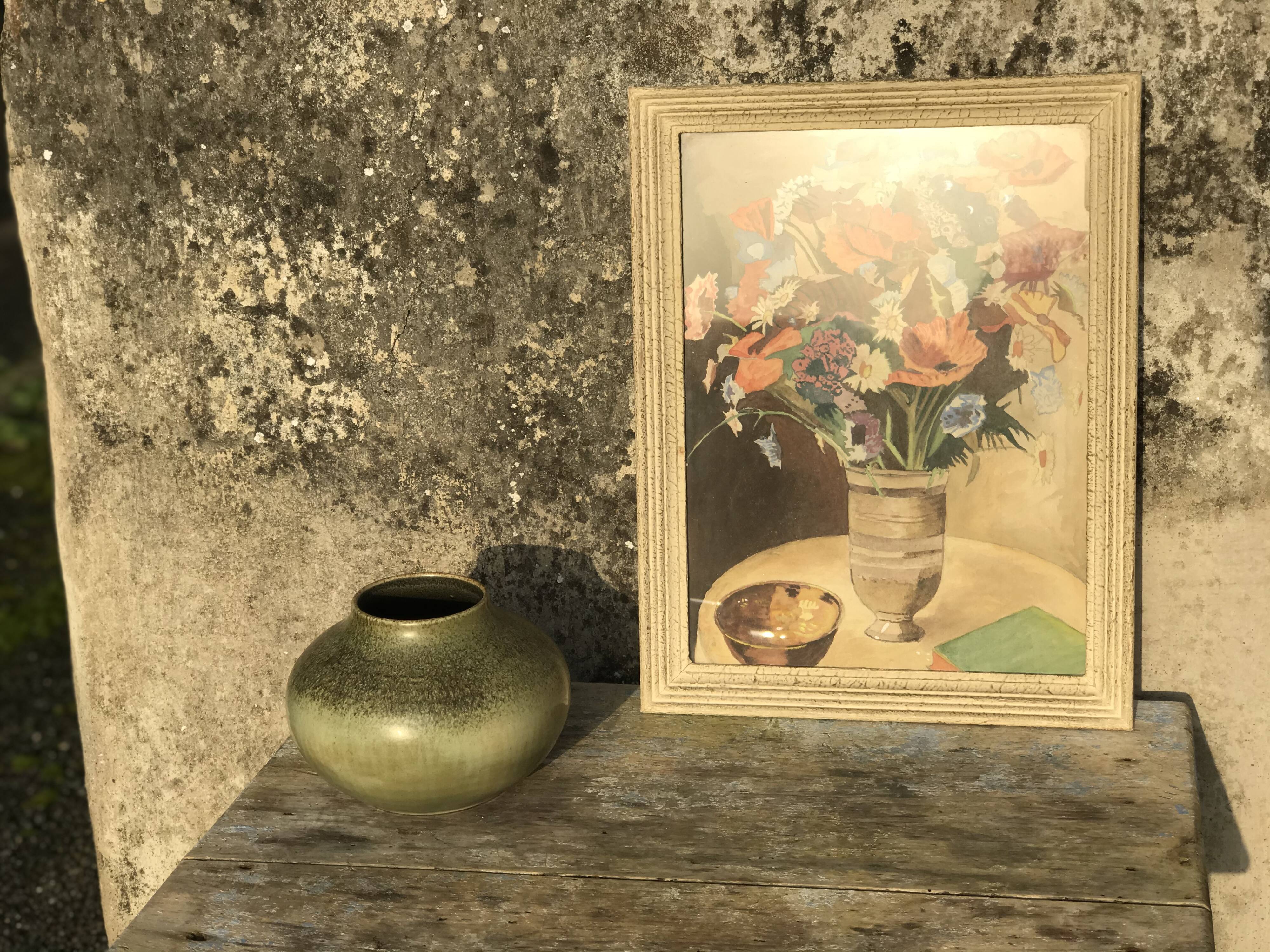Vintage ceramic vase