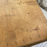 XS oak draper's table