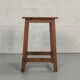 Tabouret vintage en bois