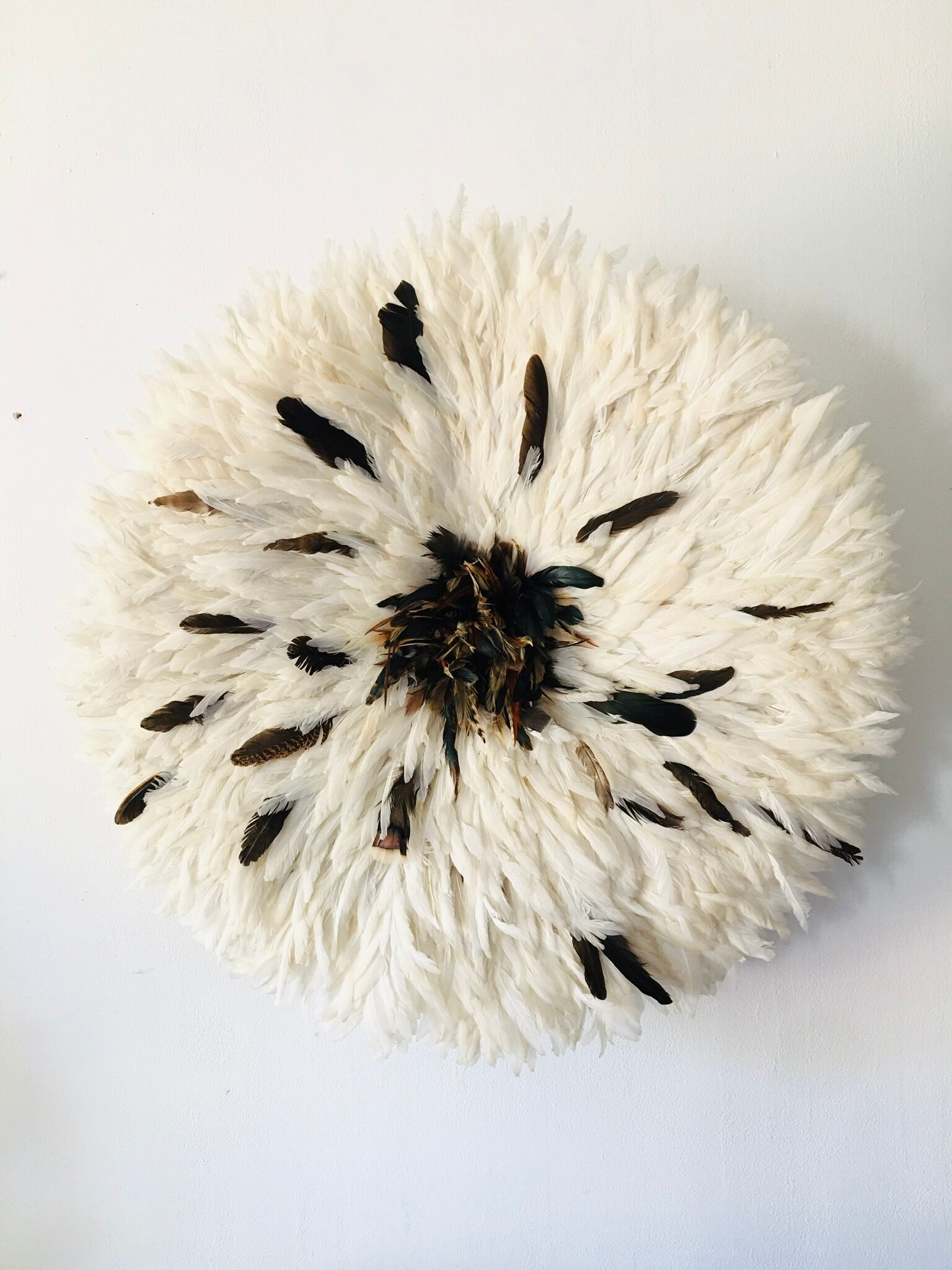 Juju hat blanc moucheté 75 cm