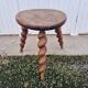 Brutalist stool from the early 20th century