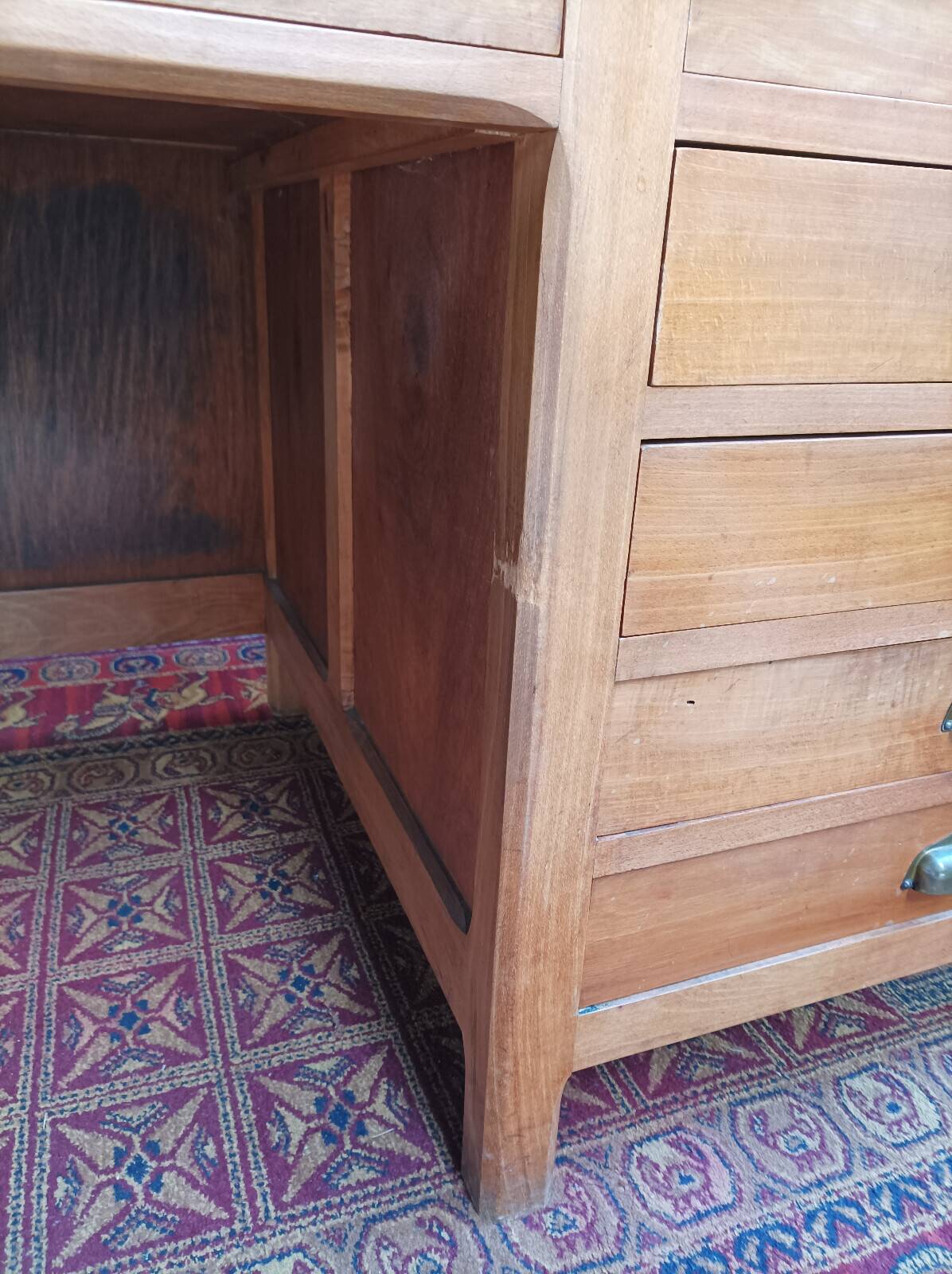 Vintage beech desk
