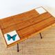 Rattan coffee table