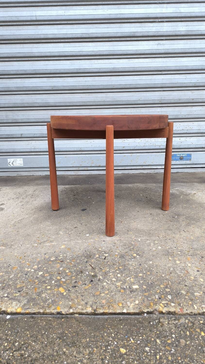 Table basse vintage en teck par Jens Qvistgaard, Danemark 1960