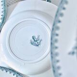 Old ironstone plates from St Amand "Margot" collection