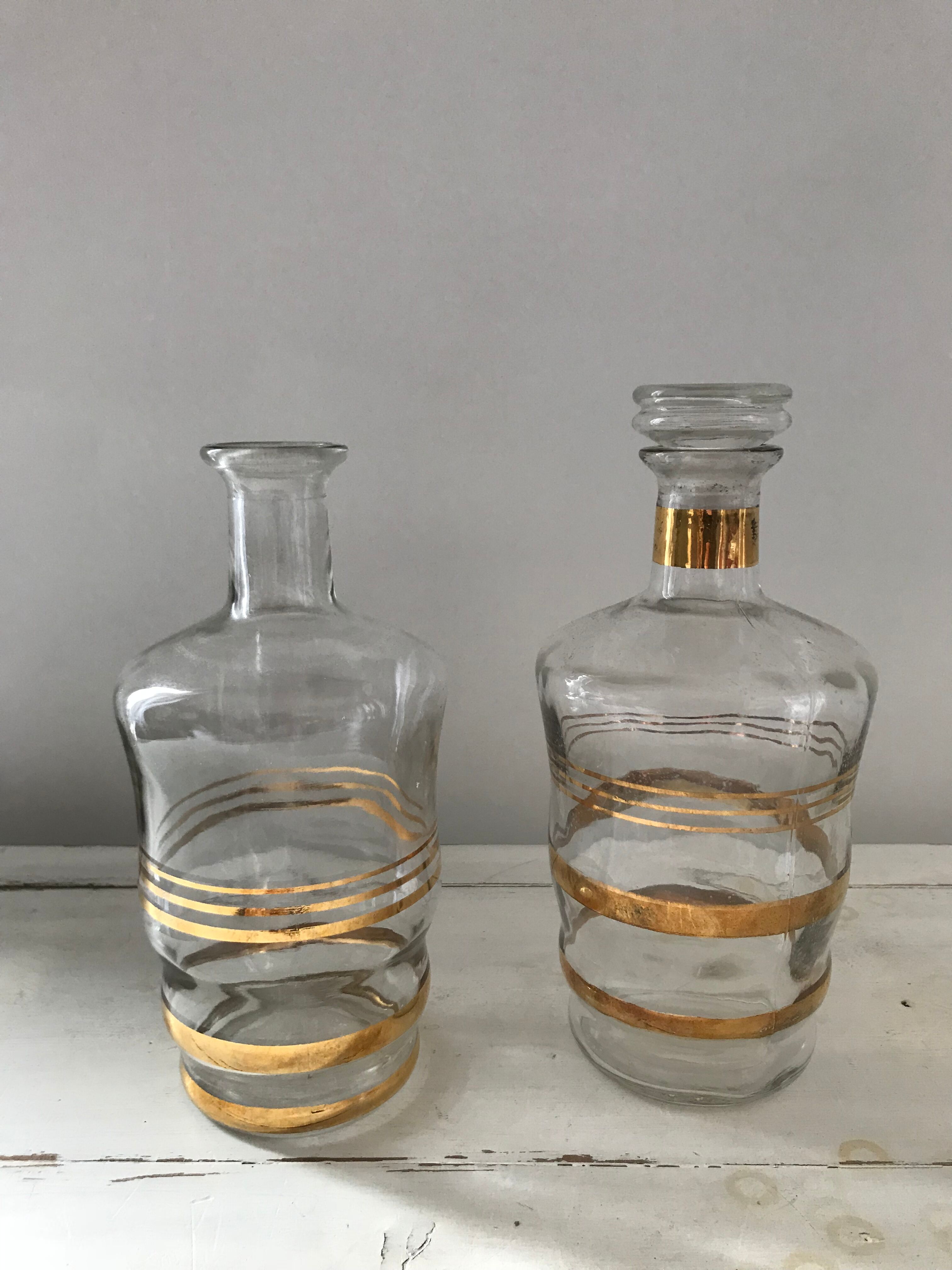 Two carafes of the 1970s duo
