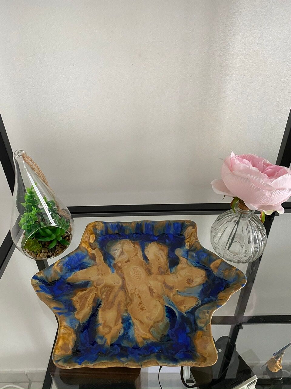 Plateau Art Deco Manufacture Française Méténier circa 1930