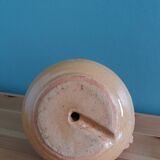 Soufflenheim Alsace pottery candle holder