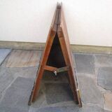 Old wooden table easel - painting