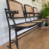 Canned theatrical bench