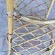 Rattan coat rack