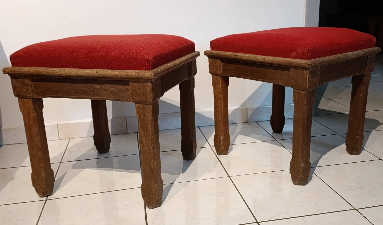 Pair of 1960s stools