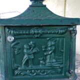 Old mailbox on foot