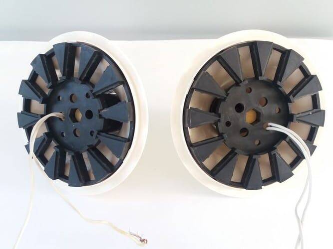 Paire d'appliques "Teti" Vico Magistretti, Artemide