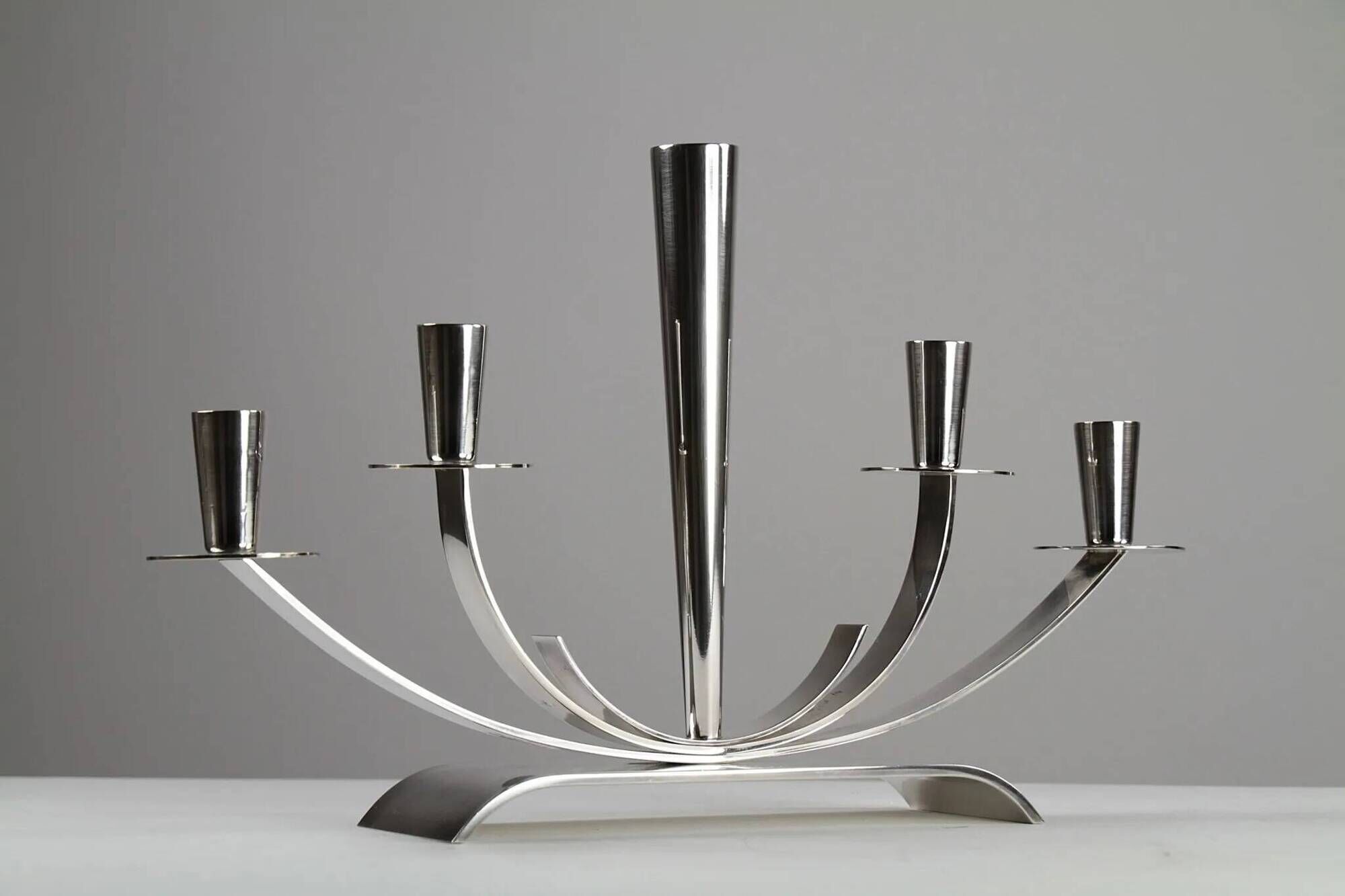 Candelabra model 3240-88 by Walter Andersson for Ystad-Metall, Sweden, 1950s