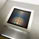 Victor Vasarely, optical composition, 1970s, offset print, framed