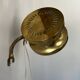 Pair of vintage adjustable wall lights, brass, Sweden 1960
