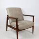 Beige GFM-64 Armchair attributed to Edmund Homa, 1970s